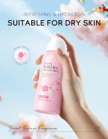LAIKOU Sakura Tónico Hidratante Hidratante Reparación Suave Iluminador de la Piel Mejora el Brillo Suero Tónico Spray 100ml - details 0