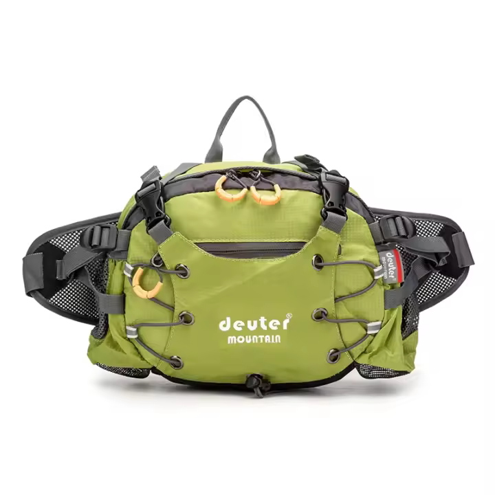 Bolso de cintura para acampar, bolso de hombro de nailon para exteriores, bolso cruzado de viaje, ciclismo, montar en b - 1