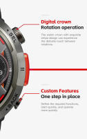 LIGE 2025 nuevo reloj inteligente Bluetooth llamada hombres pantalla completa táctil Monitor de salud reloj con linterna Smartwatch para IOS Android - details 4