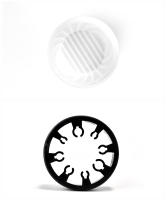 KADS Soporte para limpiador de pinceles para manicura, botella y taza de plástico, accesorios para bolígrafos de Gel Acrílico - details 3