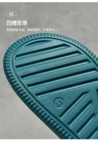 NOVEDAD DE VERANO 2023, zapatillas de coco EVA para hombres con sensación de pisar mierda, arrastre de una línea, uso al aire libre, hogar interior, grande - details 9