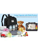16,5*12,5*8,67 pulgadas pañal Baby Bolso, baby's Cuido Bolso, baby baño Bolso, baby Bolso de la botella, capacidad Grande impermeable, esencial del recién nacido - details 0