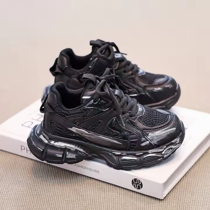 2025 Primavera Otoño Zapatos de tenis transpirables para niños y niñas - 1