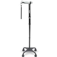 Bastón cuádruple, bastón con mango ergonómico y elegante base de 4 puntas para mayor estabilidad, bastones ajustables para hombres y mujeres diestros o zurdos y personas mayores - details 13