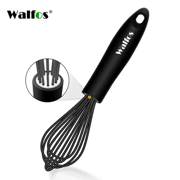 Hielo Mixer Manual Multifuncional Walfos 1pcs/3set Herramienta de Cocina Mini de Plástico para Hornear con Rodillo de Silicona para Mezcla de Huevos Seguro para Lavavajillas - 1