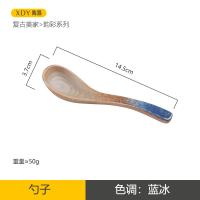 Cuchara de Cerámica de Alto Valor Cuchara de Sopa para Comer y Beber Vajilla Retro para Cocina Japonesa - details 9