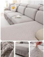 Funda Ajustable para sofá de 3, 2 y 1 Plazas, cubierta Elástica Resistente al Desgaste,Protector de Asiento - details 14