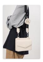 Bolso cuadrado pequeño oscuro Trend Bolso combinado 2 en 1 Bolso de la caja del sobre de cuero de los hombres y las mujeres Bolso pequeño bandolera - details 8