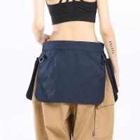 Riñonera multifuncional duradera, delantal negro con múltiples bolsillos, riñonera ajustable impermeable para montañismo - details 12