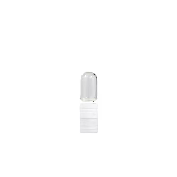 Suministros para experimentos de laboratorio de loción, frasco de muestra con tapa, botella de Perfume, botella de fondo redondo, tubo de ensayo de vidrio, Mini botella recargable - 1
