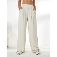 Pantalones de algodón de pierna ancha y cintura alta para mujer Estética coreana de tendencia Haruku - details 13