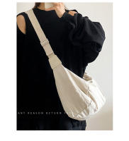 Bolso bandolera mujer otoño e invierno nuevo bolso de bola de masa hervida de gran capacidad abajo algodón simple y versátil bolso de hombro - details 1