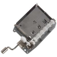 Caja Musical mecánica con manivela manual, cintas de 30 notas con perforador, 3 cintas de tiras, crea tu propia caja de música Diy - details 1