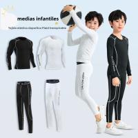Mallas De Fútbol Para Niños, Traje De Entrenamiento, Ropa Deportiva De Manga Larga, Jersey De Fitness, Otoño E Invierno, 2024 - details 16
