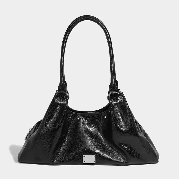 Bolso de hombro estilo retro de locomotora, bolso de mano de gran capacidad para mujer, nuevo bolso de axila. - 1