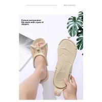 Zapatillas de fondo blandas plegables de viaje portátiles para hombres y mujeres Material EVA baño de hotel uso doméstico diseño de un personaje - details 11