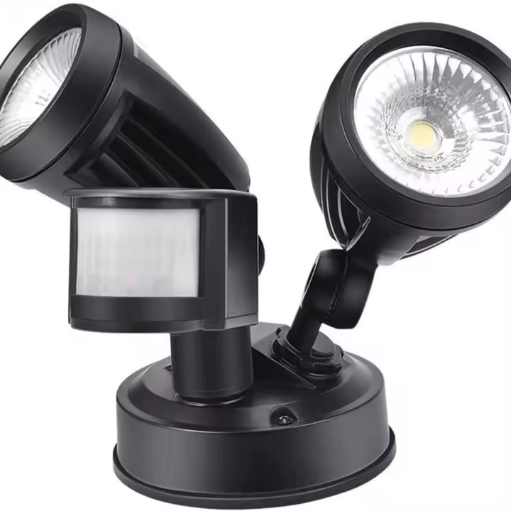Reflector LED, detector de movimiento 26W, reflector LED externo IP65-6000K luz blanca fría Ener - 1