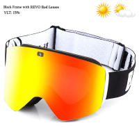 Gafas magnéticas polarizadas de doble capa para hombre y mujer, lentes de esquí antiniebla, UV400, para Snowboard, novedad de 2024 - details 43