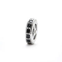 6 uds., 6,5 MM, 8MM, circonita de latón, cuentas espaciadoras redondas, pulseras, cuentas, accesorios de joyería Diy de alta calidad, sitio web oficial Rosediy - details 3