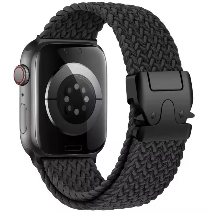 Correa de reloj Apple Ultra 2 con cierre de paracaídas, correa de reloj Apple iWatch 10 de nailon trenzado - 1