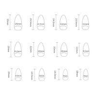 Uñas artificiales con purpurina brillante, impermeables, resistentes a los arañazos, ideales para manicura y belleza - details 3