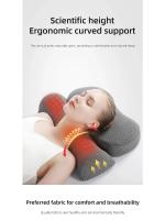 Almohada Cervical de espuma viscoelástica para dormir de lado, cojín ortopédico ergonómico para el contorno - details 9