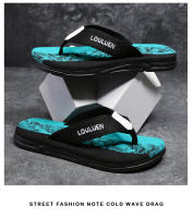 Nuevas sandalias de hombre tipo chanclas con pinza, antideslizantes, casuales, para la playa, frescas para usar al aire libre. - details 15