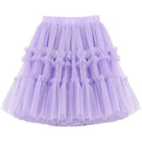 Tutu de Verano 2023 para Niña Moda Coreana de Longitud Media Ideal para Fiesta de Cumpleaños, Vestido de Baile Falda de Princesa para Padres y Niñas - details 6