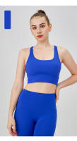ZHUMU GYM Deportiva Prenda Sujetador de Yoga Cruzado de Espalda A Prueba de Golpes Fitness para Mujeres Tops de Crop de Nylon y Spandex - details 13