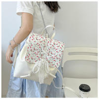 Mochila Floral de Estilo Japonés Ligera de Primavera-Verano Bolso Escolar Casual para Mujeres - details 12