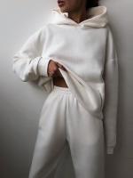 Suéter grueso de manga larga para mujer, moda casual de dos piezas, otoño e invierno - details 10
