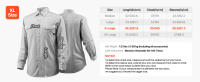 SucceBuy Chaqueta de soldadura resistente a las llamas XL, equipo de seguridad de algodón de 7 oz, lavable a máquina con protección contra el calor, cierre a presión de metal - details 6