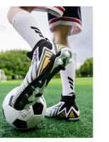 Zapatillas de deporte de tobillo alto para hombre, zapatos de fútbol para niños, tacos largos para exteriores, zapatos de fútbol profesionales, zapatos de calcetín - details 12