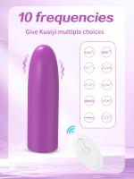 Mini vibrador de bala para mujeres, estimulador de clítoris y Vagina, punto G, Control remoto, huevo de amor, Juguetes sexuales para adultos - details 2