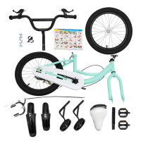 Bicicletas infantiles de 16 pulgadas para niños, de 5 a 8 años, con ruedas de apoyo - details 7
