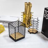 Estante de almacenamiento de palillos duradero, soporte para brochas de maquillaje para el hogar, ahorro de espacio, escurridor de palillos portátil y resistente, cesta para sala de estar - details 7