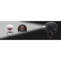 casco redondo con luz