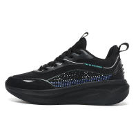 Nueva amortiguación rebote ligero zapatos para correr de malla transpirable pareja zapatos de moda gradiente marea zapatos de los hombres - details 5