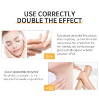 MSLAM-crema solar blanqueadora, protector solar para el cuerpo y la cara, crema protectora para la piel, antienvejecimiento, control de aceite, hidratante SPF 50 - details 14