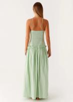 "Vestido Largo de Tirantes con Volantes 2025 - Pliegues Elegantes, Estilo Europeo, Moda Boho Chic, Vestido Femenino para Verano, Playa o Eventos |   Envío Rápido Miravia" - details 30