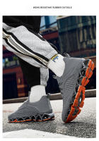 Zapatillas de deporte de moda para hombre, zapatos deportivos informales de moda con parte superior baja y parte inferior suave, zapatos para correr transpirables de malla - details 13
