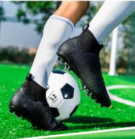 Zapatos de fútbol transpirables de caña alta para hombre y mujer. Zapatos de competición profesional para interior y exterior. - details 8