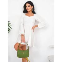 Vestido de noche elegante para mujer, nuevo vestido de manga larga de color sólido, vestidos de moda, promoción - details 9