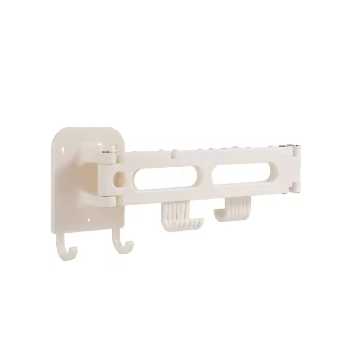 Gancho deslizante para cocina sin perforaciones, estante para colgar en la pared, estante antideslizante para cocina, ganchos de almacenamiento de cocina de plástico reutilizables - 1