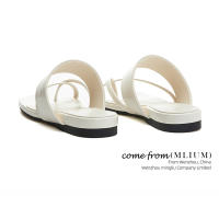Sandalias de Verano 2025 Zapatillas de Dedo para Mujer de Alta Gama Moda Francesa Semi-Drag - details 6
