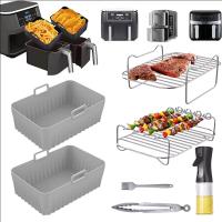 Ninja Foodi-accesorios para freidora de aire, moldes de silicona, bastidores, espray de aceite para AF500EU, AF400EU, AF300EU, doble pila XL SL400EU - details 1
