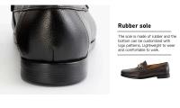 Nuevos negocios planos para personas perezosas, hombres casuales con hebilla de metal, zapatos de fiesta de otoño para hombres - details 9