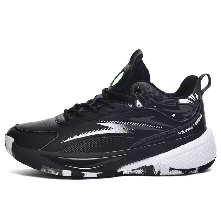Nuevos zapatos de baloncesto casuales, versátiles, de microfibra real, resistentes al desgaste, de suela de goma, para hombres adultos y jóvenes. - 1