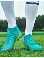 Botas de fútbol de alta calidad para hombre, zapatos de fútbol, tacos TF/FG para niños, zapatillas de fútbol resistentes al desgaste, zapatos de entrenamiento de Futsal al aire libre - details 18