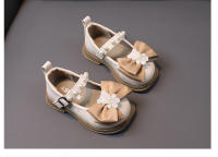 Zapatos de princesa para niña de 1 a 6 años, zapatos de cuero pequeños con lazo, zapatos de suela suave para niños pequeños - details 13